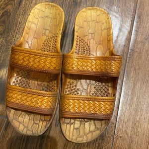 Rubber Jesus sandals